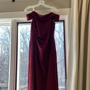 David’s Bridal bridesmaid dress size 12 never worn and no alterations made